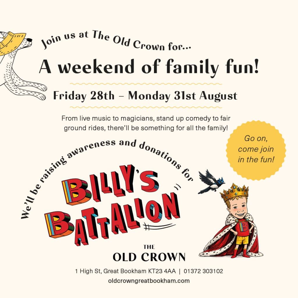 Cover Image for Billy Wears The Crown: A Weekend of Family Fun in Great Bookham